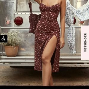 Carina Bustier Midi Dress